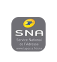 Logo du Servicie National de l'Adresse (SNA)